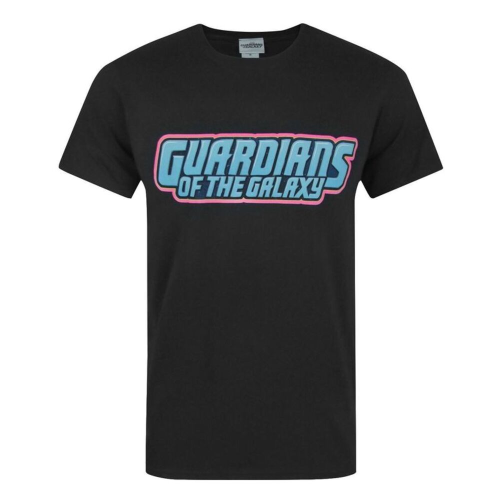 Guardians Of The Galaxy Mens Logo T-Shirt / Black